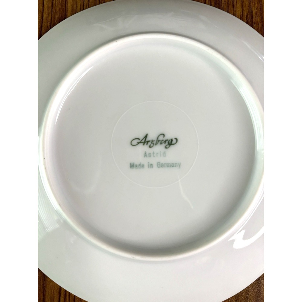 Antique "Astrid" Arzberg Dessert Plates Lot of 2 MCM RARE - Picture 5 of 5
